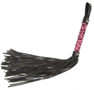 Soft Touch Whip Black/Red 40 cm Fetish Love 33-0087