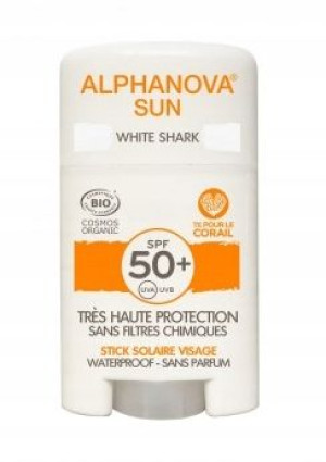 Alphanova Sun Krem do twarzy filtr SPF 50+ w sztyfcie 12g