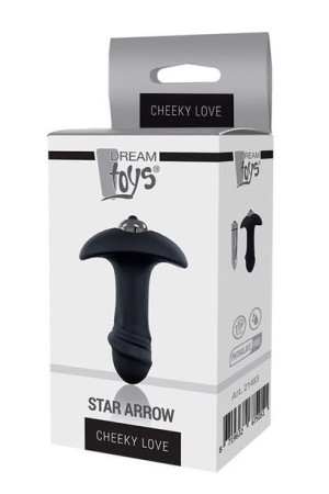 Plug/vibr-dream Toys Star Arrow Single Speed Plug