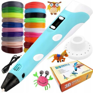 Długopis Drukarka 3d Pen + 209 Metrów Filamentu