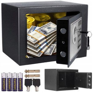 Sejf Elektroniczny Domowy Meblowy Na Kod + Klucze