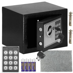 Domowy Sejf Na Pieniądze Zamek Elektroniczny 23cm