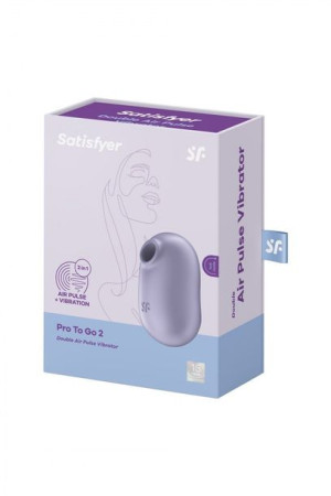 Stymulator powietrzny Satisfyer Pro To Go 2 fiolet