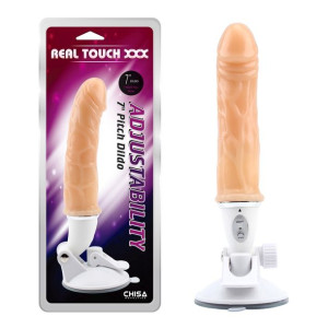 Wibrator na przyssawce regulowany 23 cm 10 trybów