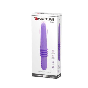 Wibrator posuwisty pchający sex 25cm 12 trybów usb