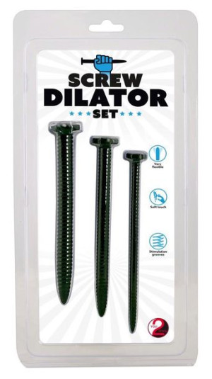 3x szpilka silikonowa plug dilator do penisa bdsm