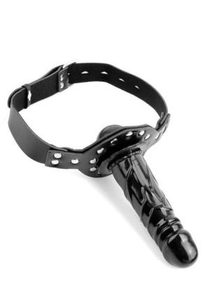 Knebel-ff Ball Gag With Dildo Black