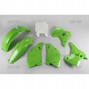 Ufo Komplet Plastików Kawasaki Kx 125 '90-'92, Kol