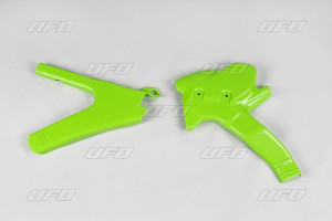 Ufo Osłony Ramy Kawasaki Kdx 200 '95-18 Kolor Ziel