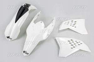 Ufo Komplet Plastików Ktm Exc '11 Kolor Biały