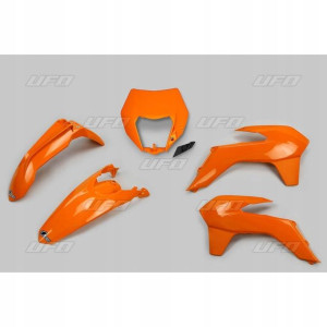 Ufo Komplet Plastików Ktm Exc/excf '14-'16 Kolor P