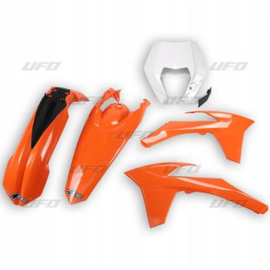 Ufo Komplet Plastików Ktm Exc/excf '12-'13 Kolor O