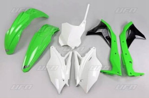 Ufo Komplet Plastików Kawasaki Kxf 250 '18-'20 Oem