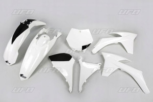 Ufo Komplet Plastików Ktm Sx '11 Kolor Biały