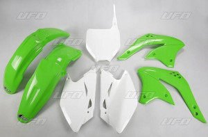 Ufo Komplet Plastików Kawasaki Kxf 450 '08 Kolor O