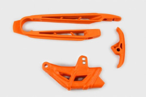 Ufo Komplet Slizg + Prowadnica Łańcucha Ktm Sx 125