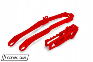 Ufo Komplet Ślizg + Prowadnica Łańcucha Honda Crf