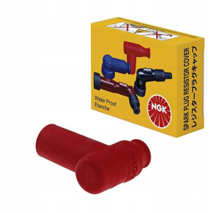 Ngk Fajka Na Świece Gumowa (90) (nr 8160) Czerwona