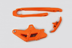 Ufo Komplet Slizg + Prowadnica Łańcucha Ktm Exc 12