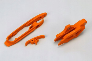 Ufo Komplet Slizg + Prowadnica Łańcucha Ktm Sx 125
