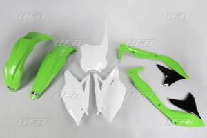 Ufo Komplet Plastików Kawasaki Kxf 450 '16-'17 Kol