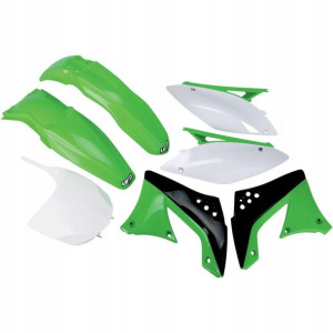 Ufo Komplet Plastików Kawasaki Kxf 450 '09-'11 Kol