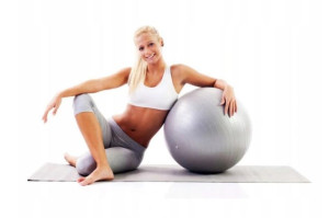 Piłka Gimnastyczna Gym Ball Do Ćwiczeń 75Cm