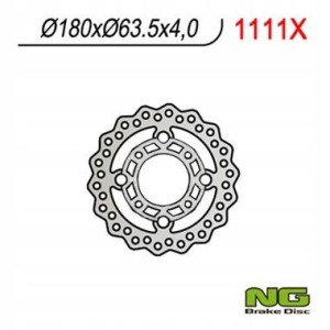 Ng Tarcza Hamulcowa Przód Ktm Quad 450/505/525 (18