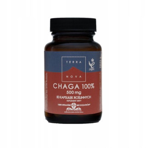 CHAGA 100% 500 mg 50 kapsułek Terranova