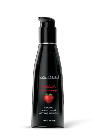 Wicked Aqua Strawberry Flavored 120ml