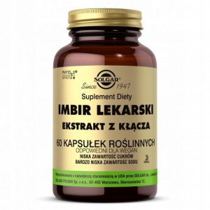 Imbir lekarski ekstrakt z kłącza 60 kapsułek