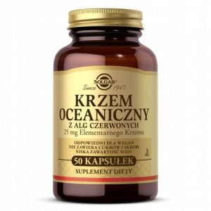 Krzem Oceaniczy Oceanic Silica 50 kapsułek Solgar
