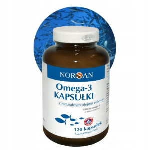 Kwasy omega-3 kapsułki 120 szt. Norsan