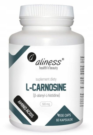 L-Carnosine kapsułki 60 szt. L-Karnozyna Aliness