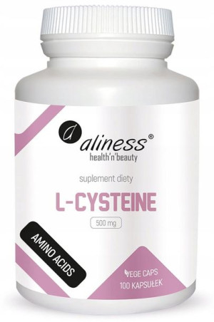 L-Cysteine 500 mg aminokwasy kapsułki 100 szt.