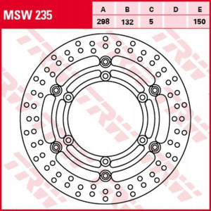 Trw Lucas Zf Tarcza Hamulcowa Yamaha Xj 1100 (drag