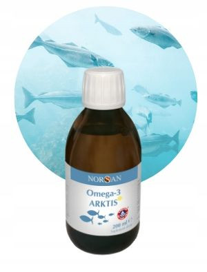 Omega-3 Arktis płyn 200 ml z dorsza Norsan
