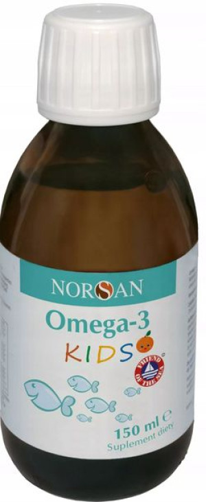 Omega-3 Kids Norsan płyn 150 ml dla dzieci