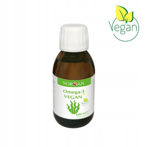 Omega-3 Norsan Vegan algi płyn 100 ml