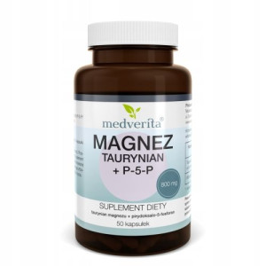 Taurynian magnezu + B6 P-5-P 50 szt. koncentracja