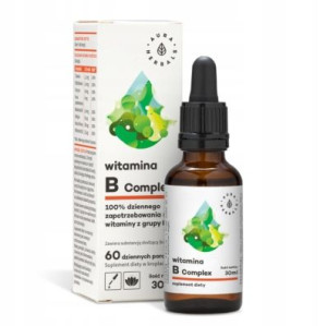 Witamina B Complex 30 ml, Aura Herbals