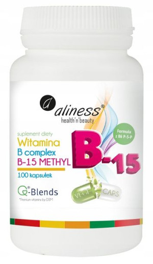 Witamina B Complex B-15 Methyl kapsułki 100 szt.