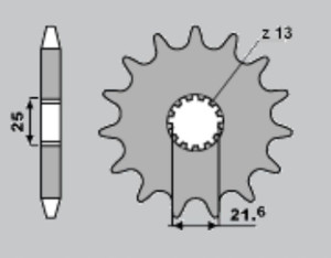Cht Zębatka Przednia 518 15 Suzuki Gs 750 1000, Gs