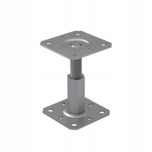 Podstawa słupa - regulowana gwintowana - PR - 130x130x100