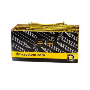 Wkręty ciesielskie z łbem stożkowym - CS - 10x180 (50 Szt/Opak)