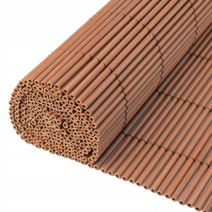 Mata osłonowa brązowa - PVC 100 x 200 cm - GMW