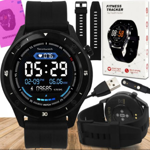 Smartwatch Zegarek Męski Krokomierz Sms Oryginał