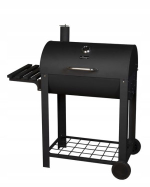 Grill ogrodowy z klapą - beczka - Deluxe