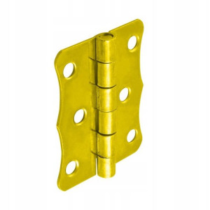 Zawias splatany ozdobny - złoty - ZO 50x46x1,0