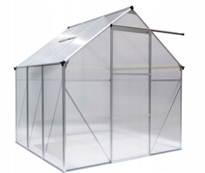 Szklarnia ogrodowa 3,6m2 poliwęglan - 1,9x1,9m
